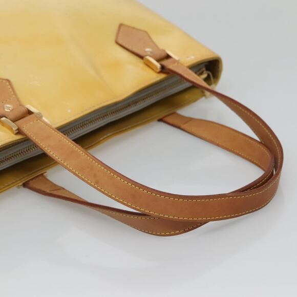 LOUIS VUITTON Monogram Vernis Houston Hand Bag Gris M91053 - Picture 7 of 13